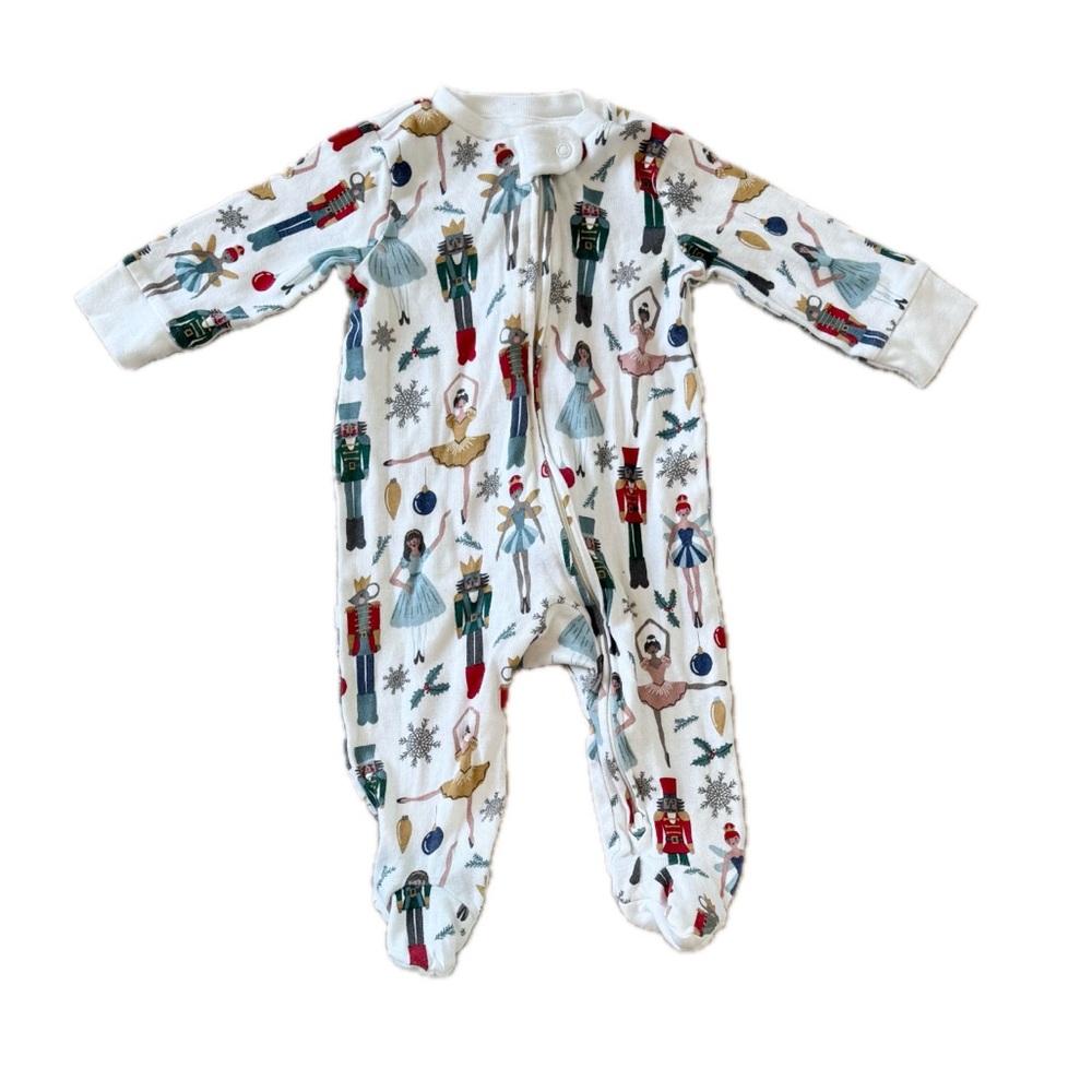 Little Planet by Carters Organic Sz 6 Months Cotton Pajamas Nutcracker Ballet